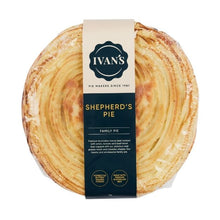 Load image into Gallery viewer, Shepherd's pie with Ivan's branding on a white background