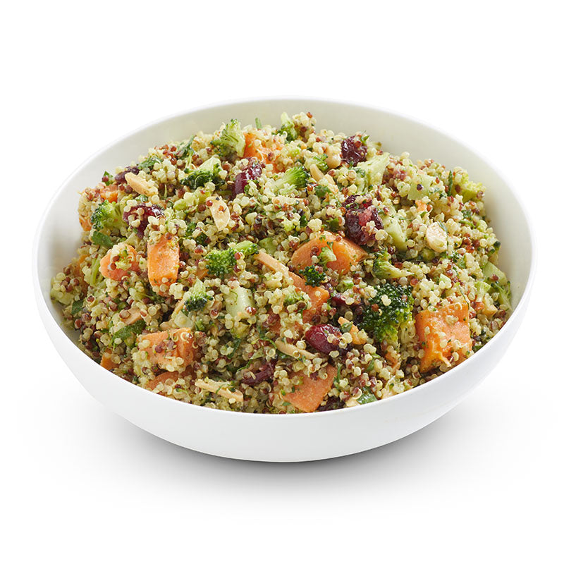 Herby Quinoa & Broccoli w Green Tahini Dressing 2.5kg Salad Servers