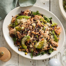 Load image into Gallery viewer, Japanese Salmon & Avocado Salad Leafy Kit 1.3kg