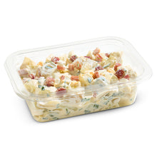 Load image into Gallery viewer, Container of potato salad with bacon and egg on a white background