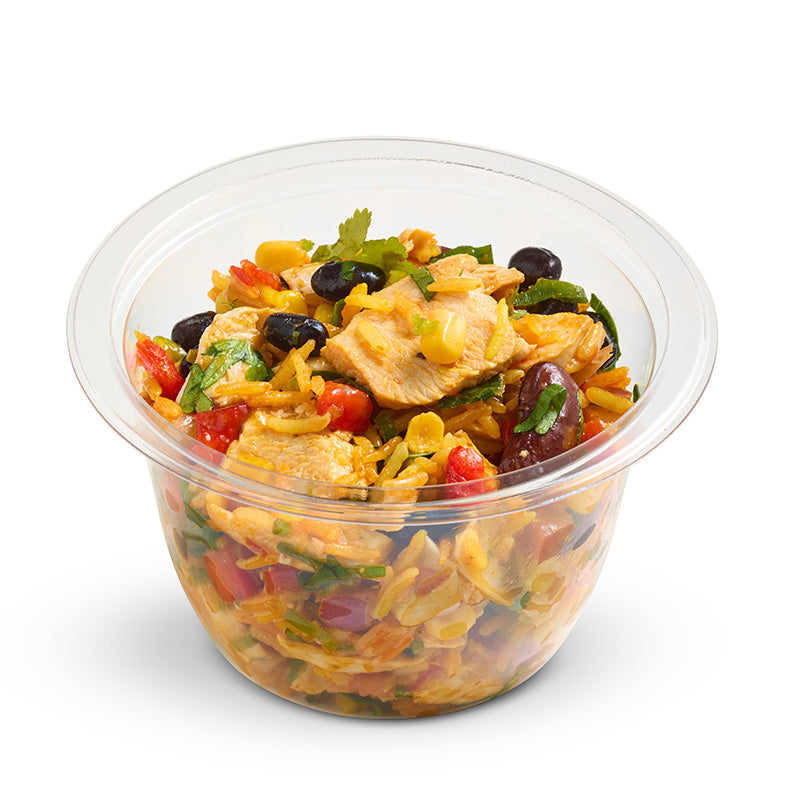 Spicy Chicken w Rice and Beans 200g (Power Pot) Salad Servers Direct