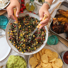 Load image into Gallery viewer, Mexican Quinoa Bean with Salad Servers