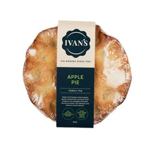 Load image into Gallery viewer, Apple pie with Ivan's packaging on a white background