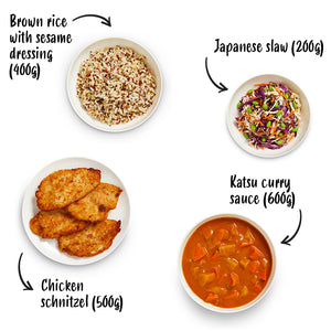 Salad Servers Katsu Curry Kit Components