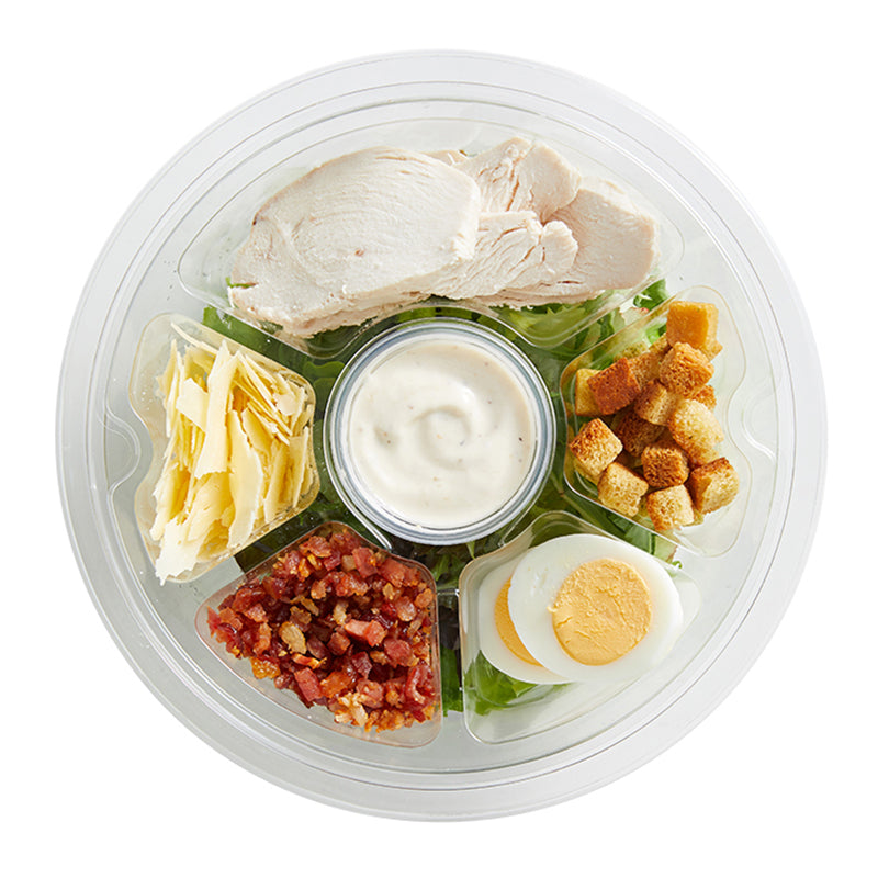 Classic Caesar with Poached Chicken 240g Salad Servers Direct