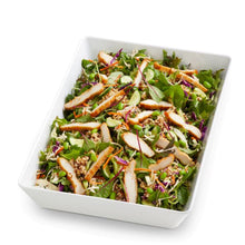 Load image into Gallery viewer, A large white serving dish containing Chicken Katsu Leafy Kit
