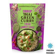 Load image into Gallery viewer, Curry Up Thai Green Curry Simmer Sauce
