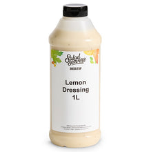 Load image into Gallery viewer, Bottle of Salad Servers Lemon Dressing on a white background
