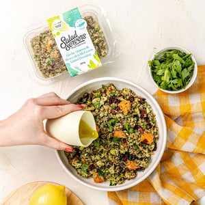 Herby Quinoa & Broccoli Salad w Green Tahini Dressing 300g